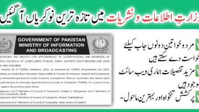 Ministry of Information and Broadcasting MOIB Jobs