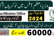 Prime Minister Office Jobs 2024