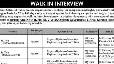 Public Sector Organization PSO Jobs 2023