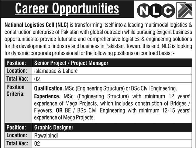National Logistic Cell Jobs 2023