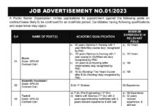 Pakistan Atomic Energy Latest jobs 2023