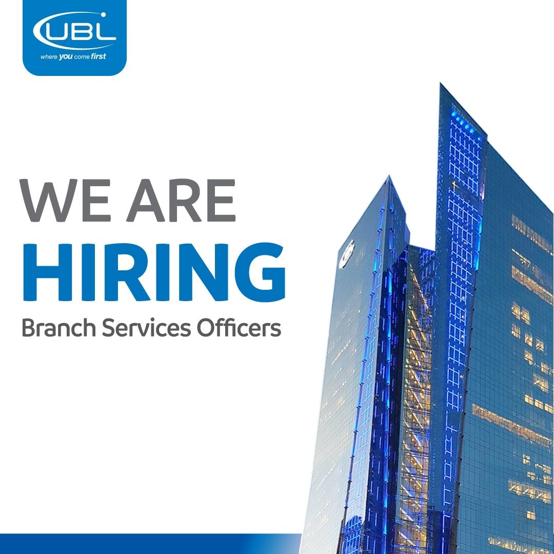 UBL Branch Service Officers Jobs 2023 Advertisement