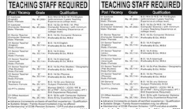 Aligarh Public School and College Teaching Staff Jobs 2023 Official Advertisement