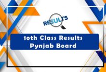 Matric Result 2023 10 Class for All Punjab Boards - Check Online