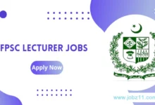 FPSC Lecturer Jobs 2024