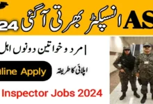 ASF Inspector Jobs 2024 Online Apply