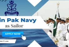 Join Pak Navy 2024 as Sailor