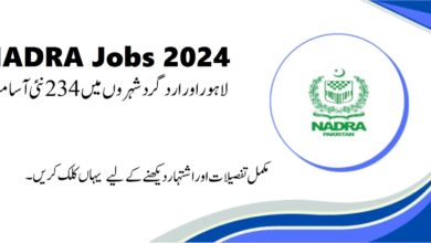 NADRA Lahore Region Jobs 2024 for Junior Executives (Trainee)