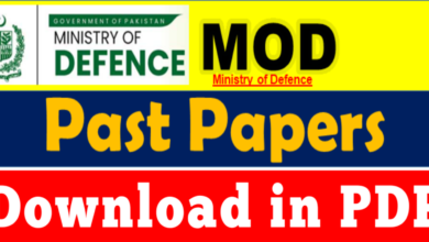 Ministry Of Defence MOD Past Papers, Syllabus