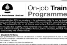 PPL On Job Training Program 2024 Online Apply