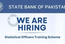 SBP Statistical Officers Training Scheme 2024