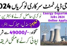 Energy Department Jobs in Punjab 2024