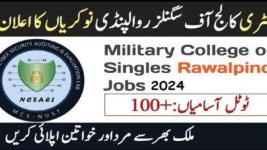 Military College of Signals Rawalpindi Latest Jobs 2024