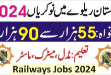 Pakistan Railway Jobs 2024 at Headquarters Advertisement for May
