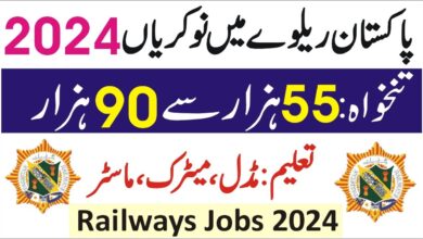 Pakistan Railway Jobs 2024 at Headquarters Advertisement for May