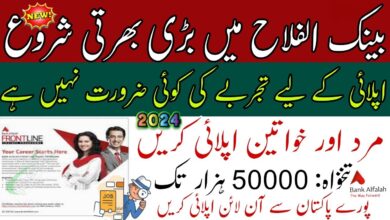 Bank Alfalah Jobs 2024 (Counter Services Officer)