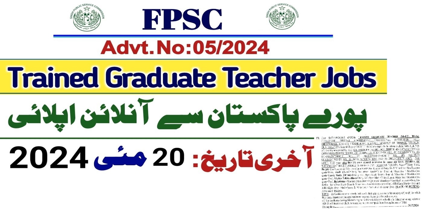 Cantt Garrisons Schools Trained Graduate Teachers (Males) Jobs 2024 BS-16