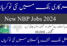 NBP OG-III Jobs 2024 Latest Advertisement