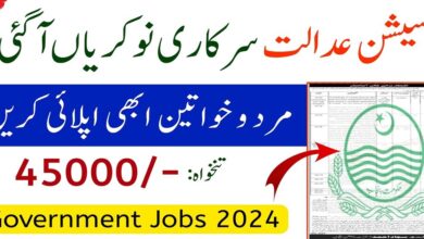 District and Session Court Jobs 2024