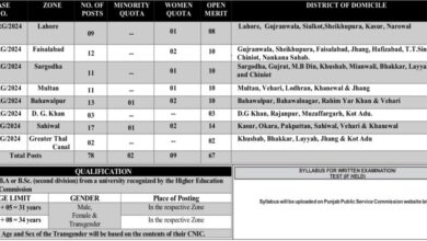 Irrigation Department Punjab Jobs 2025