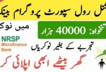 National Rural Support Programme NRSP Jobs 2024 for Field Staff