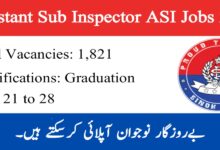 Assistant Sub Inspector ASI Sindh Police Jobs 2024