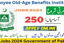 Employees Old age Benefit Institute EOBI Jobs 2024