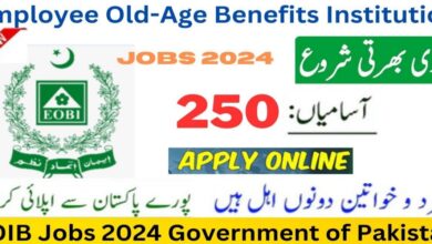 Employees Old age Benefit Institute EOBI Jobs 2024