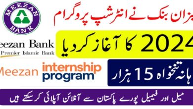 Meezan Bank Internship Program 2024 for Fresh Graduates Across Pakistan