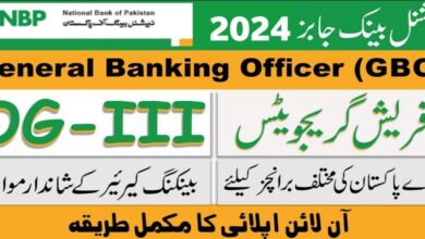 NBP General Banking Officer (OG-III) Jobs 2024