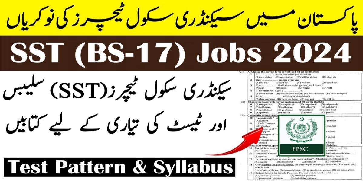 FPSC Secondary School Teachers Jobs Syllabus and Test Preparation Books in PDF