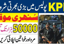 KPK Police Jobs 2024 Online Apply