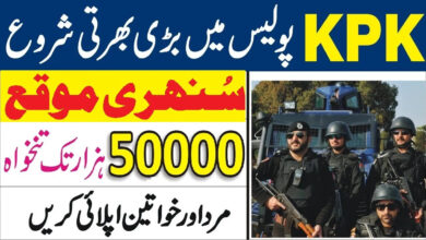 KPK Police Jobs 2024 Online Apply