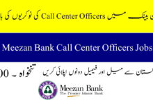 Meezan Bank Call Center Officers Jobs