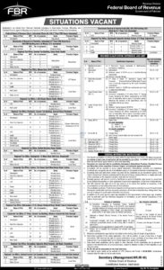 New FBR Jobs 2024 for Balochistan, Minorities, Disabled Quota