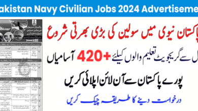 Pakistan Navy Civilian Jobs 2024 Advertisement