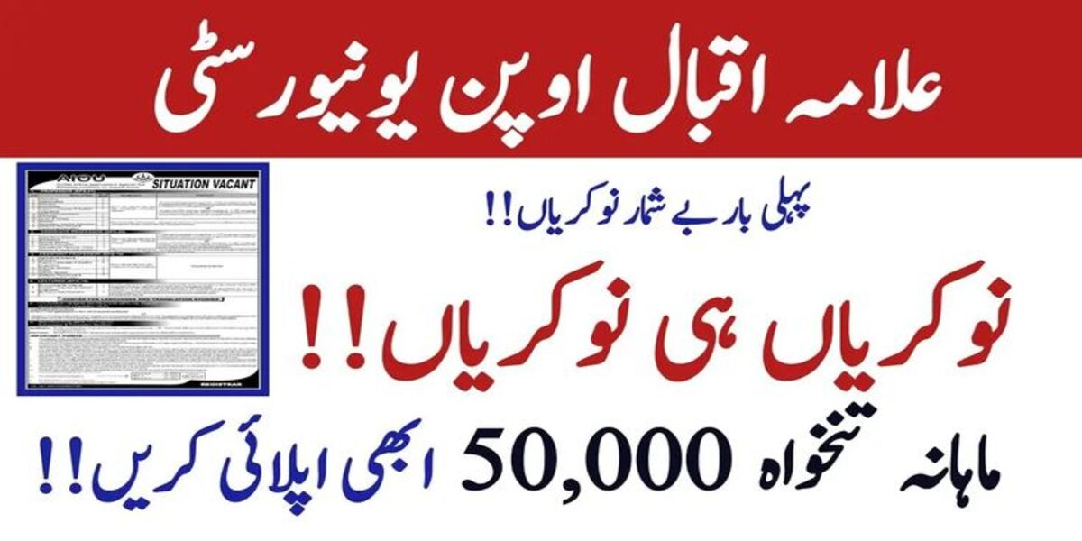 AIOU Latest Jobs September 2024