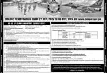 Join PAF as GD Pilot Latest Jobs 2024 Online Registration