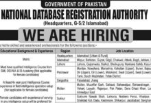 NADRA Intelligence Officers Latest Jobs 2024