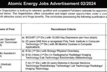 Atomic Energy Jobs November 2024