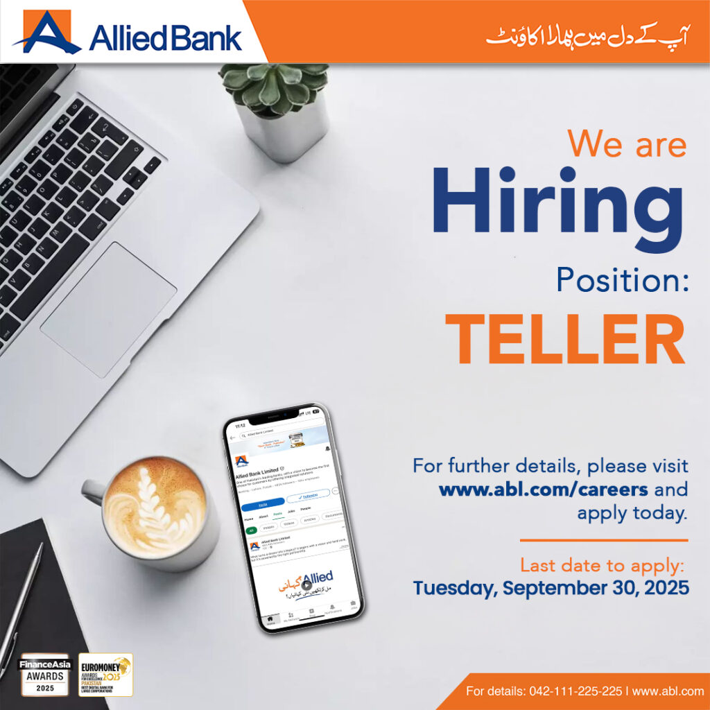 Allied Bank Teller Jobs September 2025