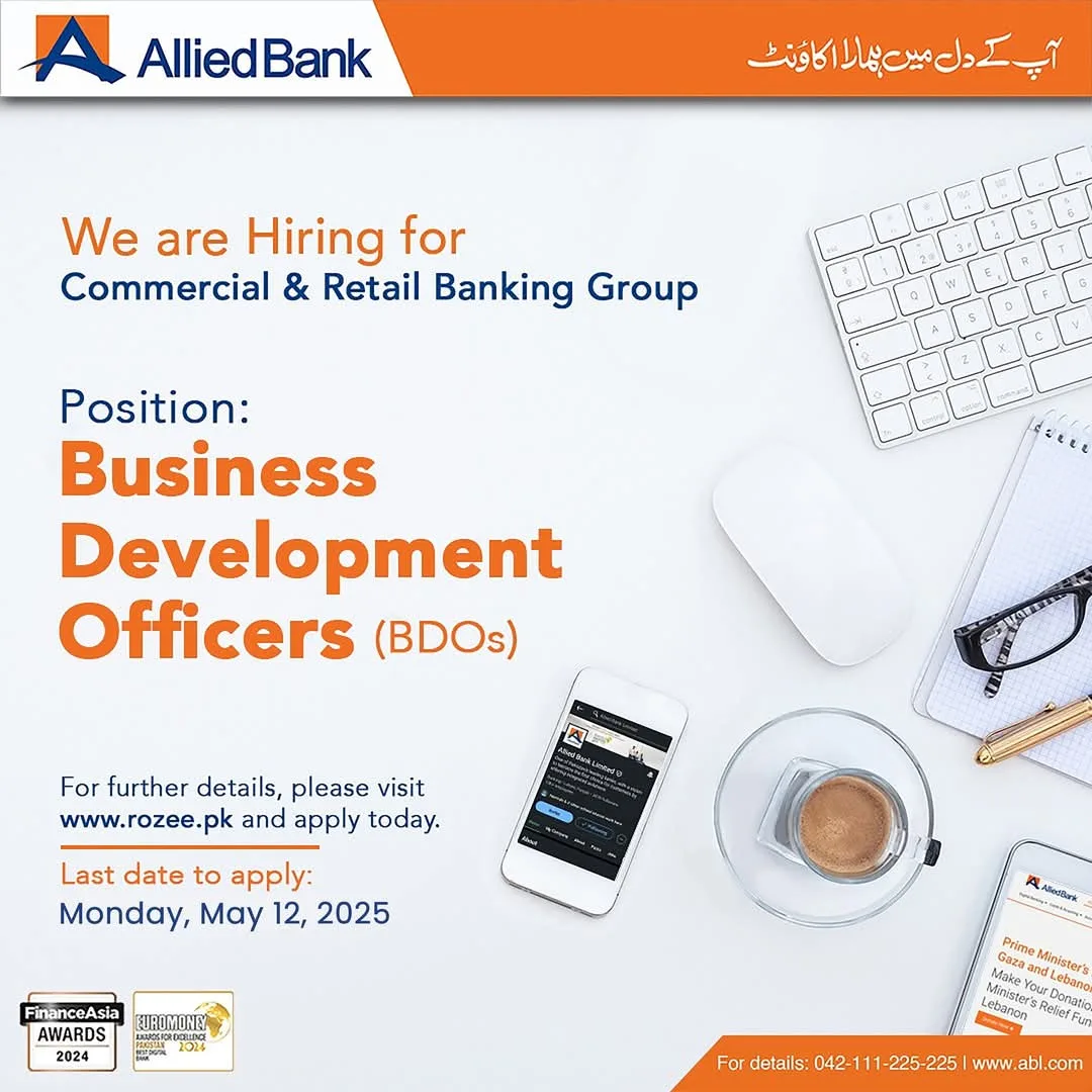 Allied Bank BDOs Jobs May 2025