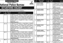 National Police Bureau Jobs 2025 Advertisement