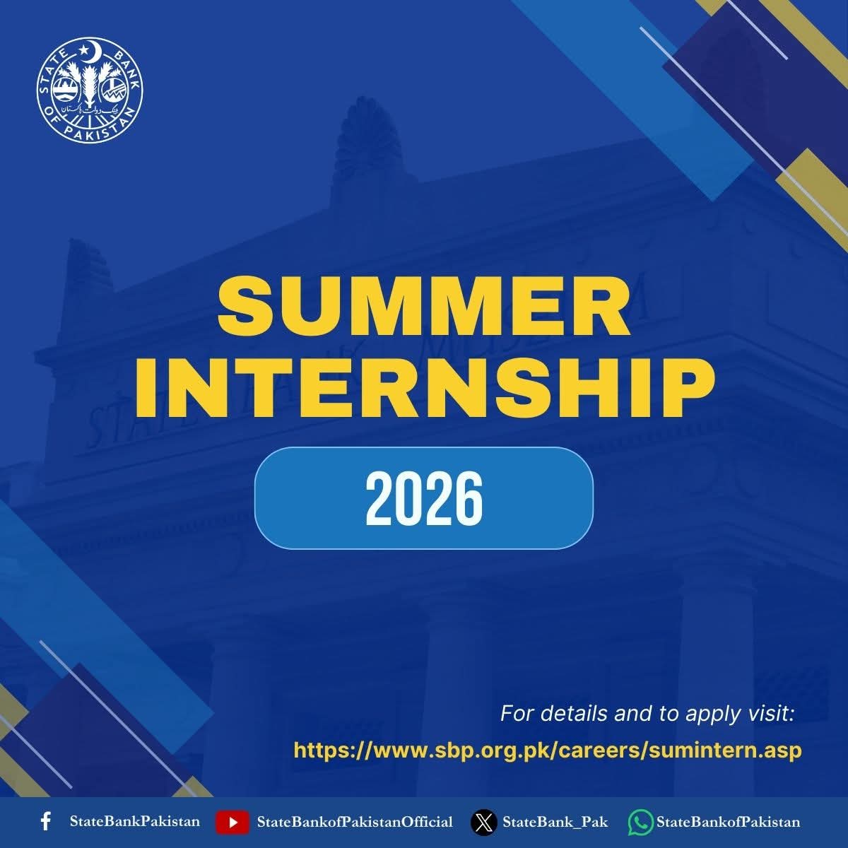 SBP Summer Internship Program 2026