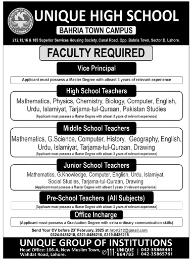 Unique High School Jobs 2025