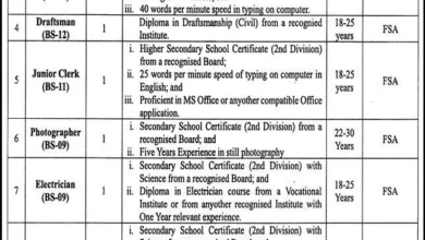 Forest Department Punjab Jobs 2025 in Forest Services Academy