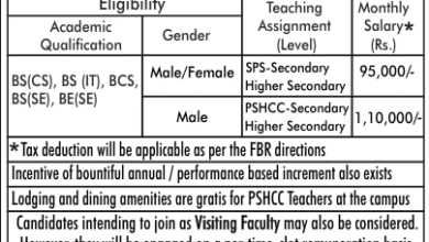 Siddeeq Public School Jobs May 2025