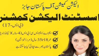 Assistant Election Commissioner BPS 17 Jobs 2025