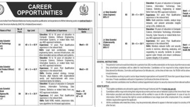 National Counter Terrorism Authority Jobs 2025 Advertisement Online Apply