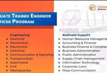 Orange Line Metro Graduate Trainee Engineers and Officers Program 2025